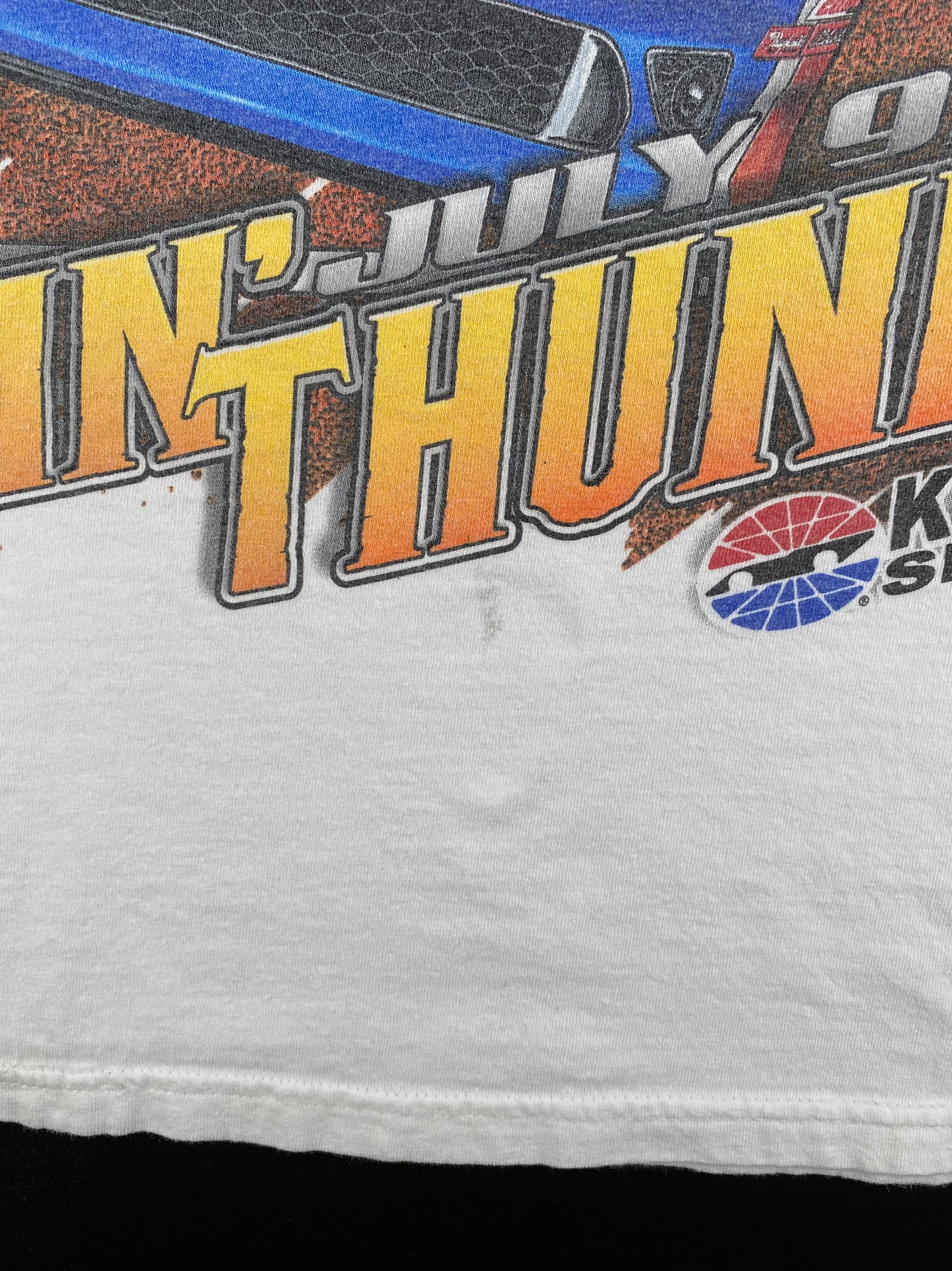 2011 NASCAR UNBRIDLED HORSEPOWER Size XXL Vintage Racing T-Shirt / A2716