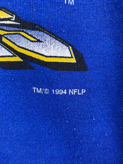 1994 ST. LOUIS RAMS Made in USA Size L Vintage NFL Sweat-Shirt / A5012