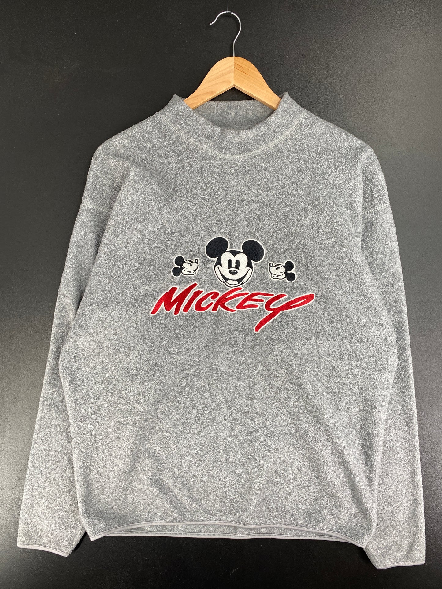 90's DISNEY MICKEY Size M Vintage Fleece / E2533S