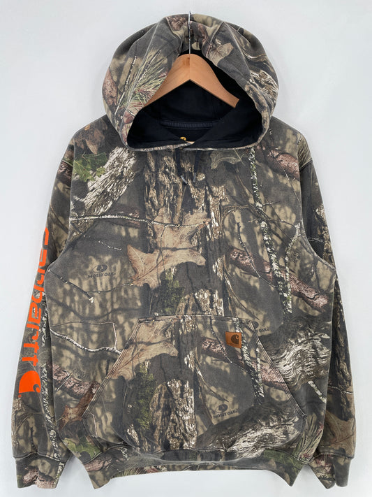 Vintage CARHARTT Size M Hoodie Sweat-Shirt / E3990S