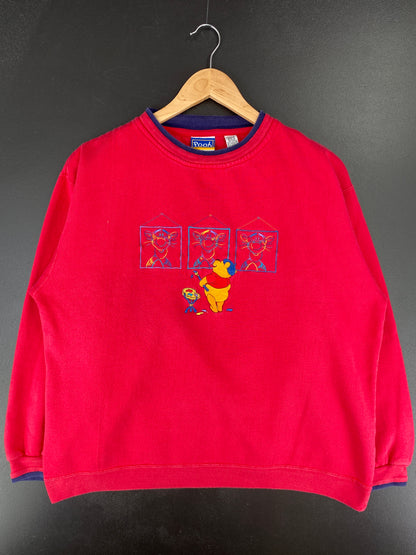 90's DISNEY WINNIE THE POOH Size XL Vintage Sweat-shirt / A4860