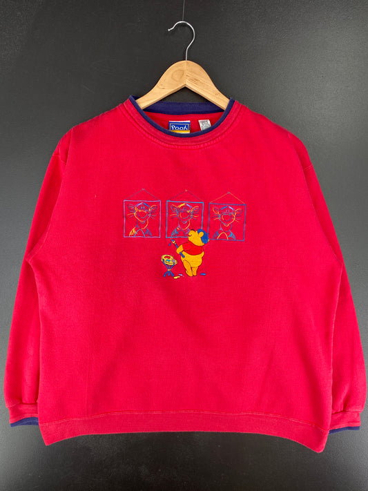 90's DISNEY WINNIE THE POOH Size XL Vintage Sweat-shirt / A4860