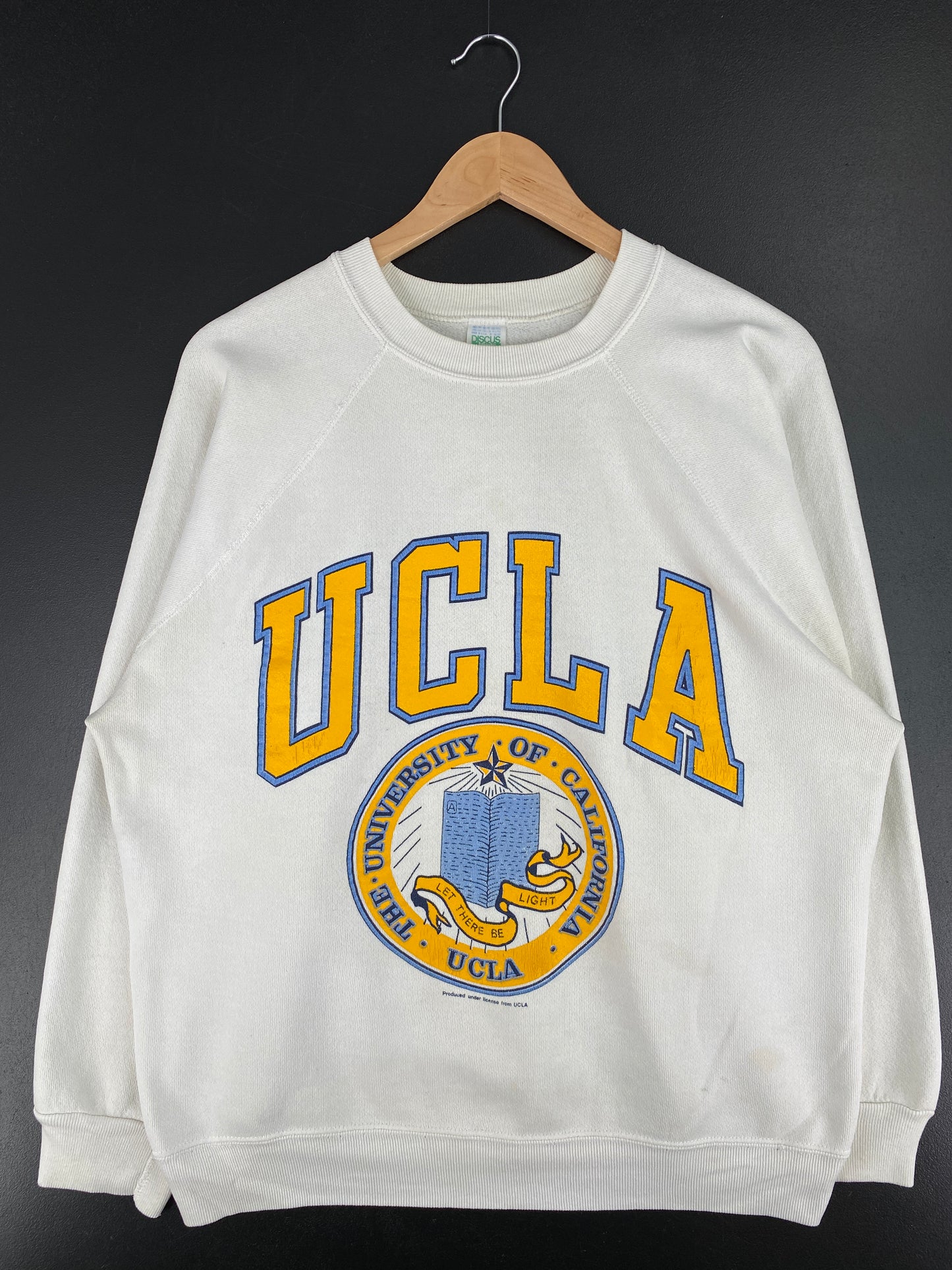 90's UCLA Made in USA Size L Vintage College Sweat-shirt / A4328