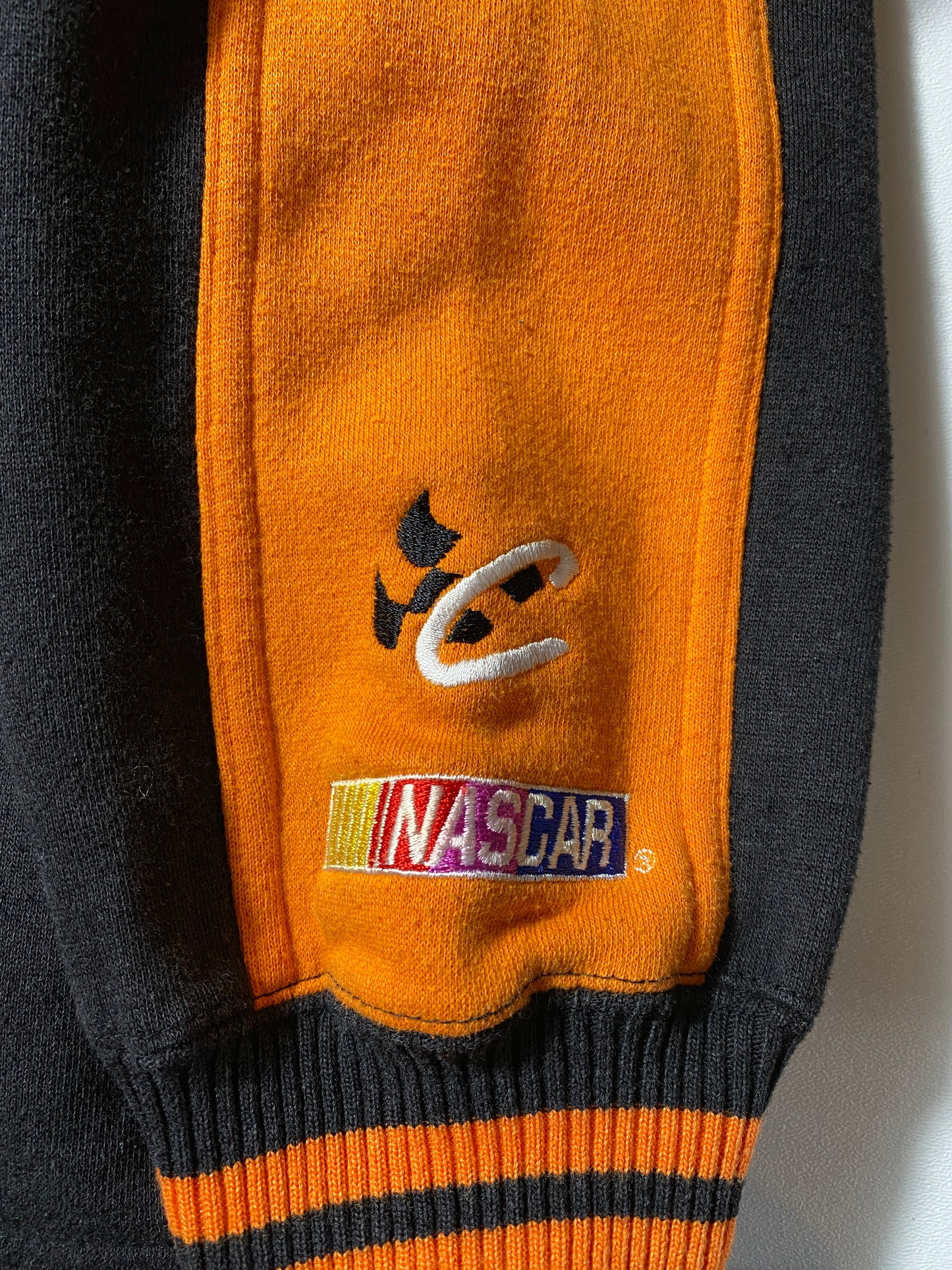Vintage NASCAR CHASE HOME DEPOT Size L Hoodie Sweat-Shirt / E1407S