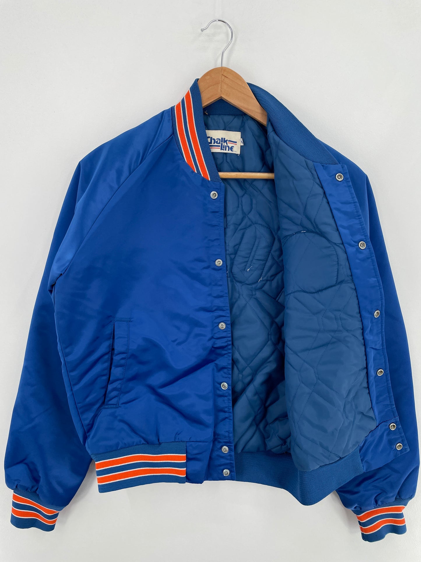 80’s DENVER BRONCOS Size S Nylon Padded Jacket / E866