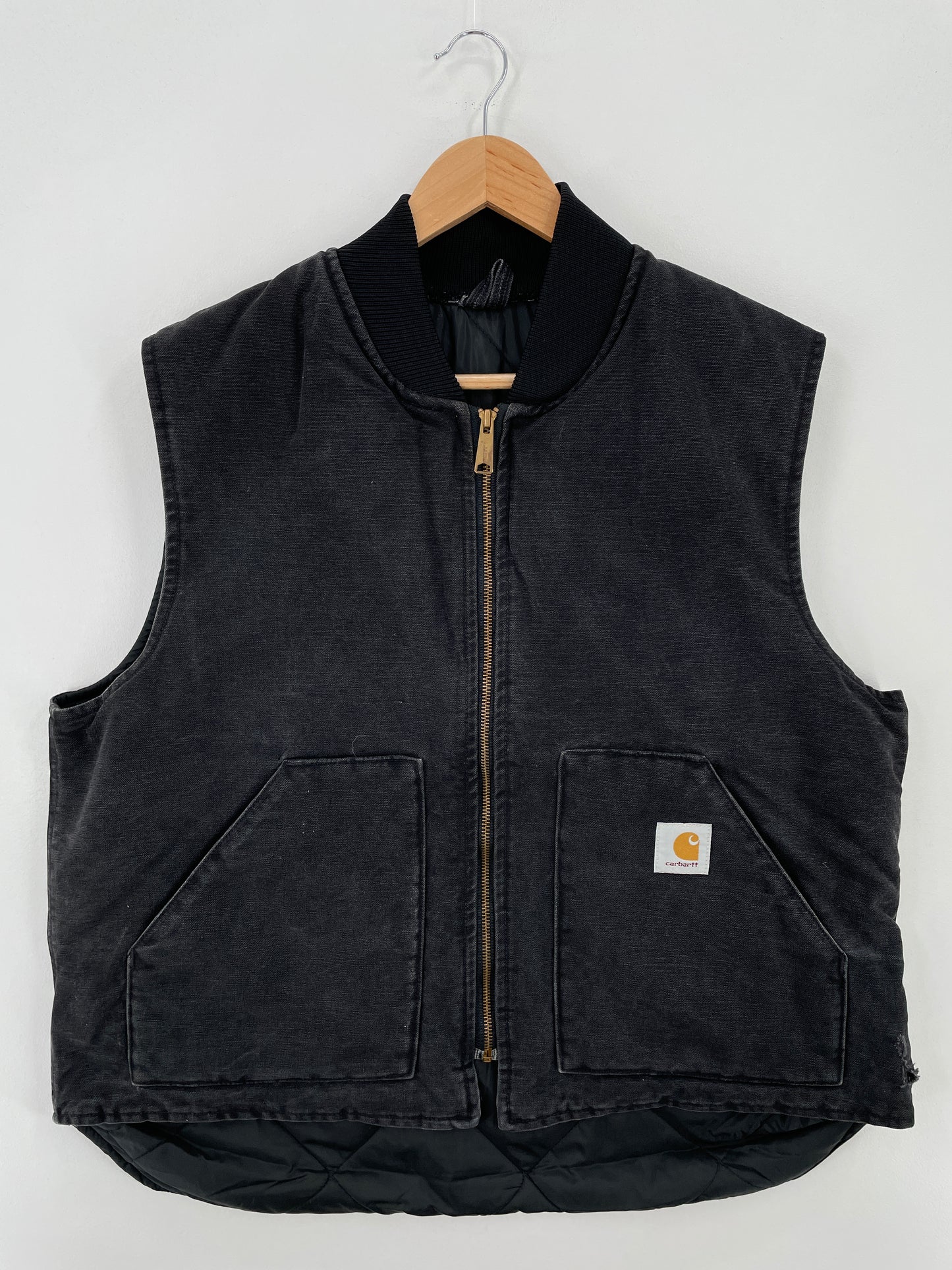Vintage CARHARTT Made in USA Size XL Padded Vest / A7324
