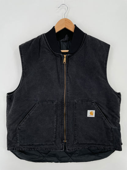 Vintage CARHARTT Made in USA Size XL Padded Vest / A7324