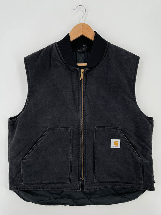 Vintage CARHARTT Made in USA Size XL Padded Vest / A7324
