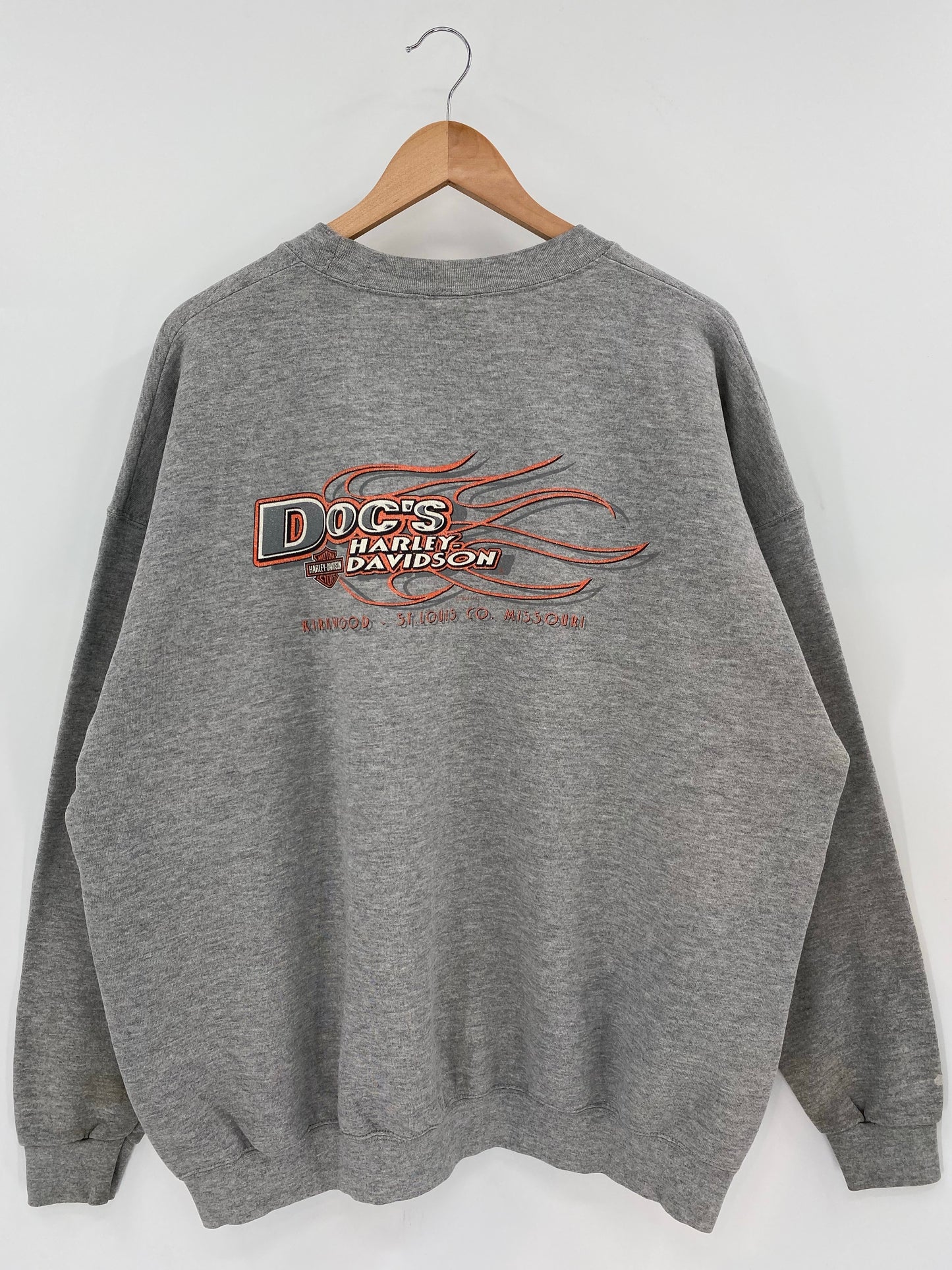 1999 HARLEY DAVIDSON Size XXL Vintage Sweat-Shirt / K6748