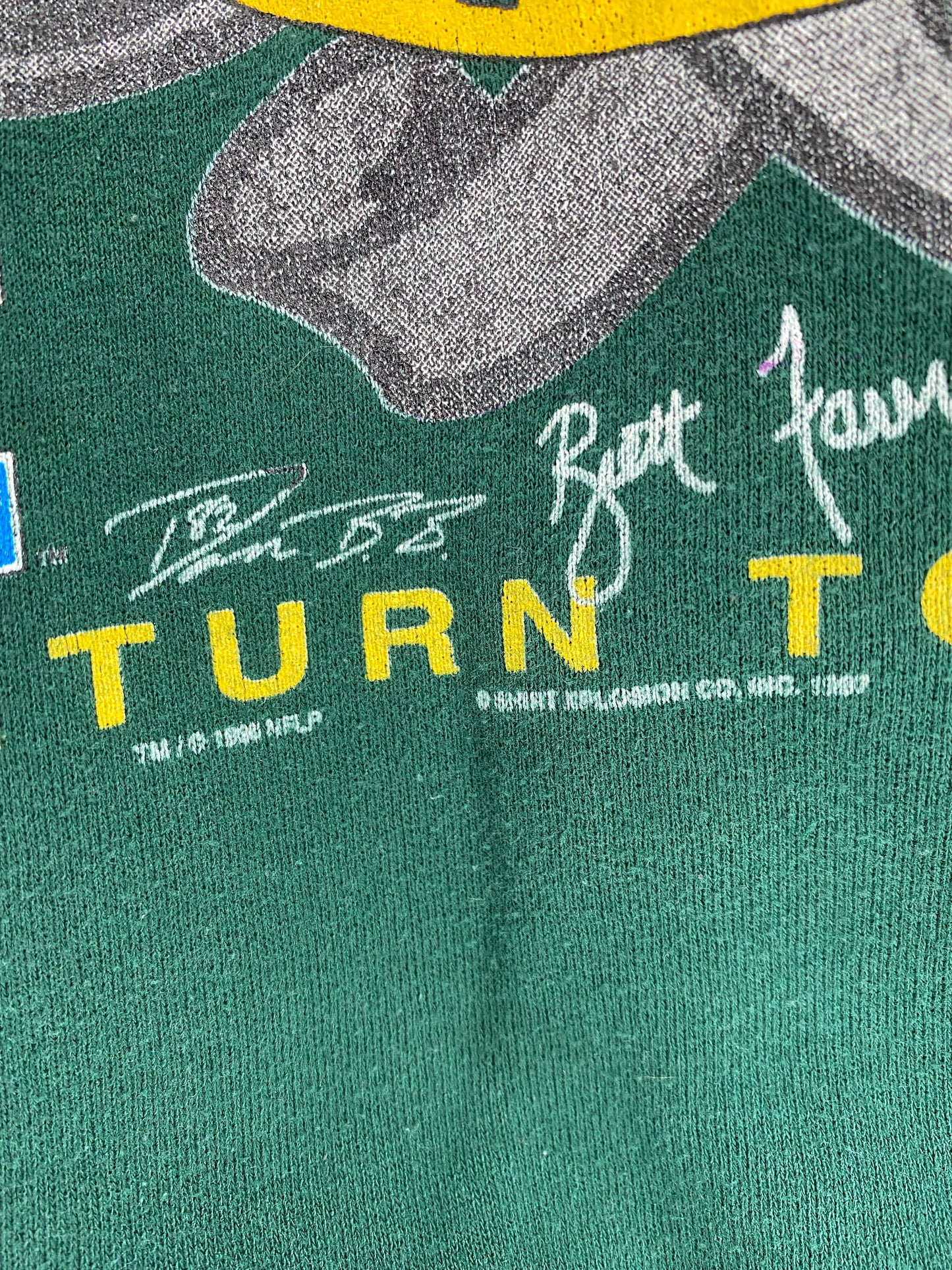 1997 GREEN BAY PACKERS Made in USA Size XL Vintage NFL Sweat-Shirts/ K8809