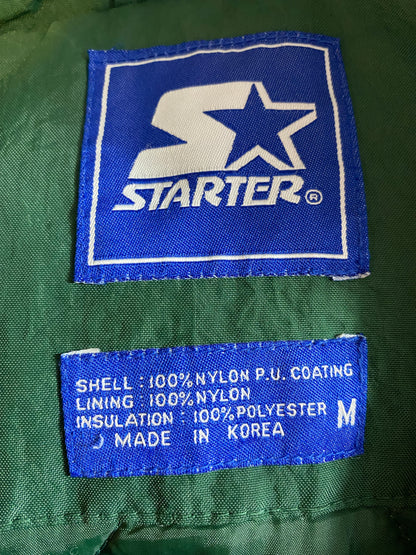 Vintage STARTER x MIAMI HURRICANES Size M Nylon Padded Jacket  / K8338