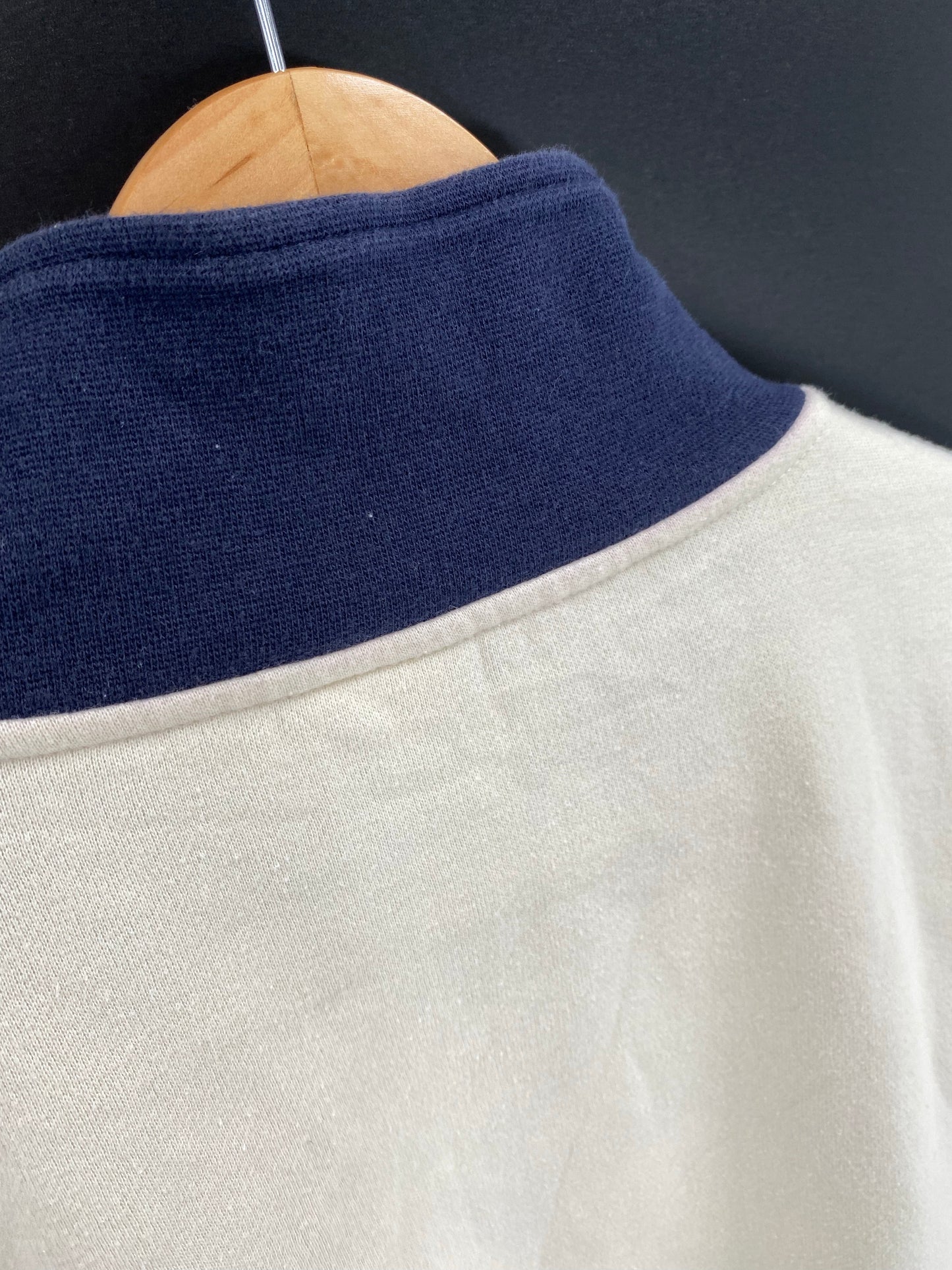 Vintage RAINFOREST CAFE Size L Half Zip Sweat-shirt / K6897