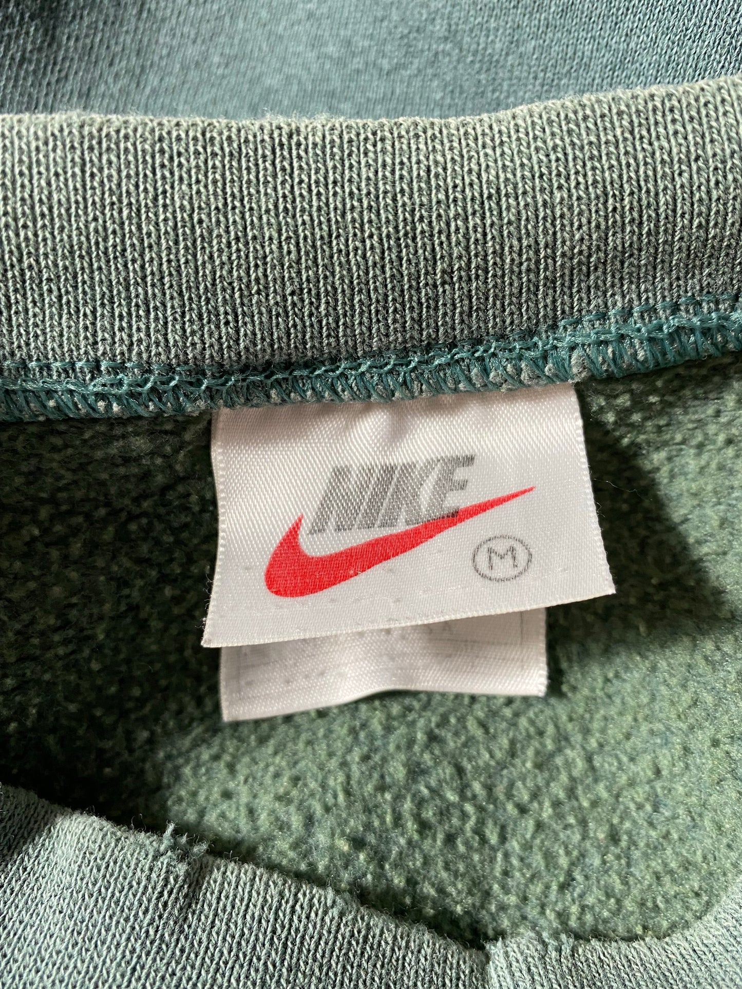 90’s NIKE MINI SWOOSH Made in USA Size M Vintage Sweat-shirt / K7177