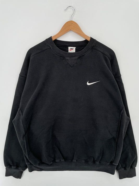 90's NIKE MINI SWOOSH Size L Vintage Sweat-shirt / A8066