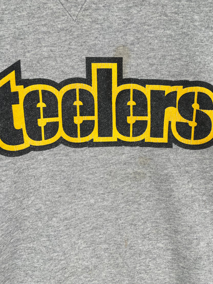 00' NIKE x PITTSBURGH STEELERS Size XXL Vintage NFL Sweat-Shirt / E6596S
