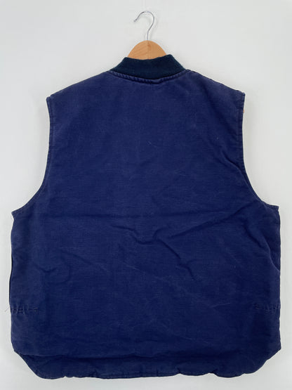 Vintage CARHARTT Made in USA Size XL Duck Vest / A8053