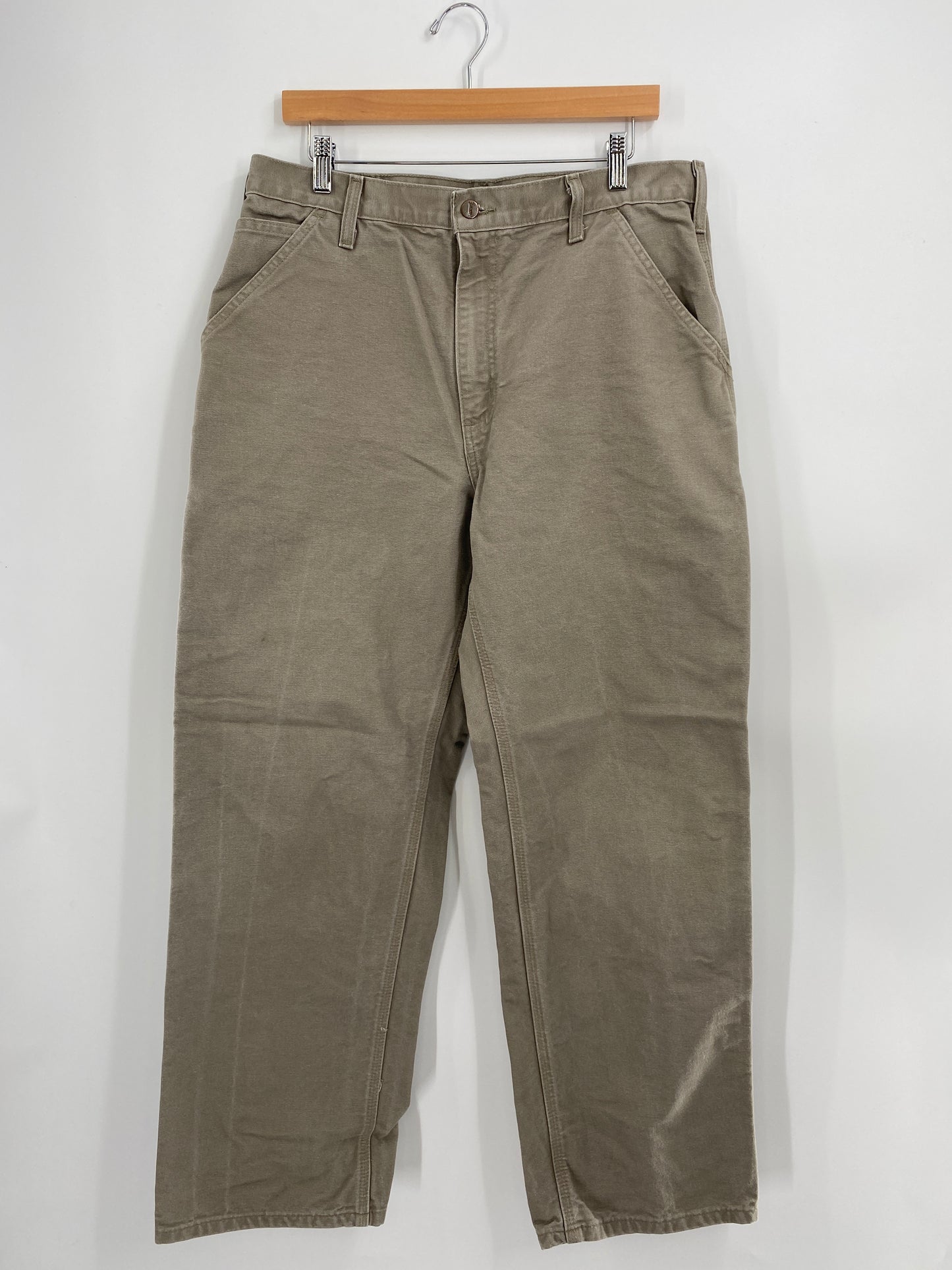 Vintage CARHARTT Size W34xL30.5 Duck Pants / A6622