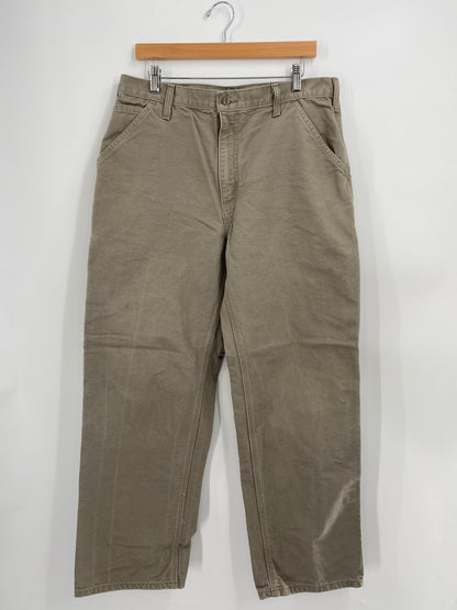 Vintage CARHARTT Size W34xL30.5 Duck Pants / A6622