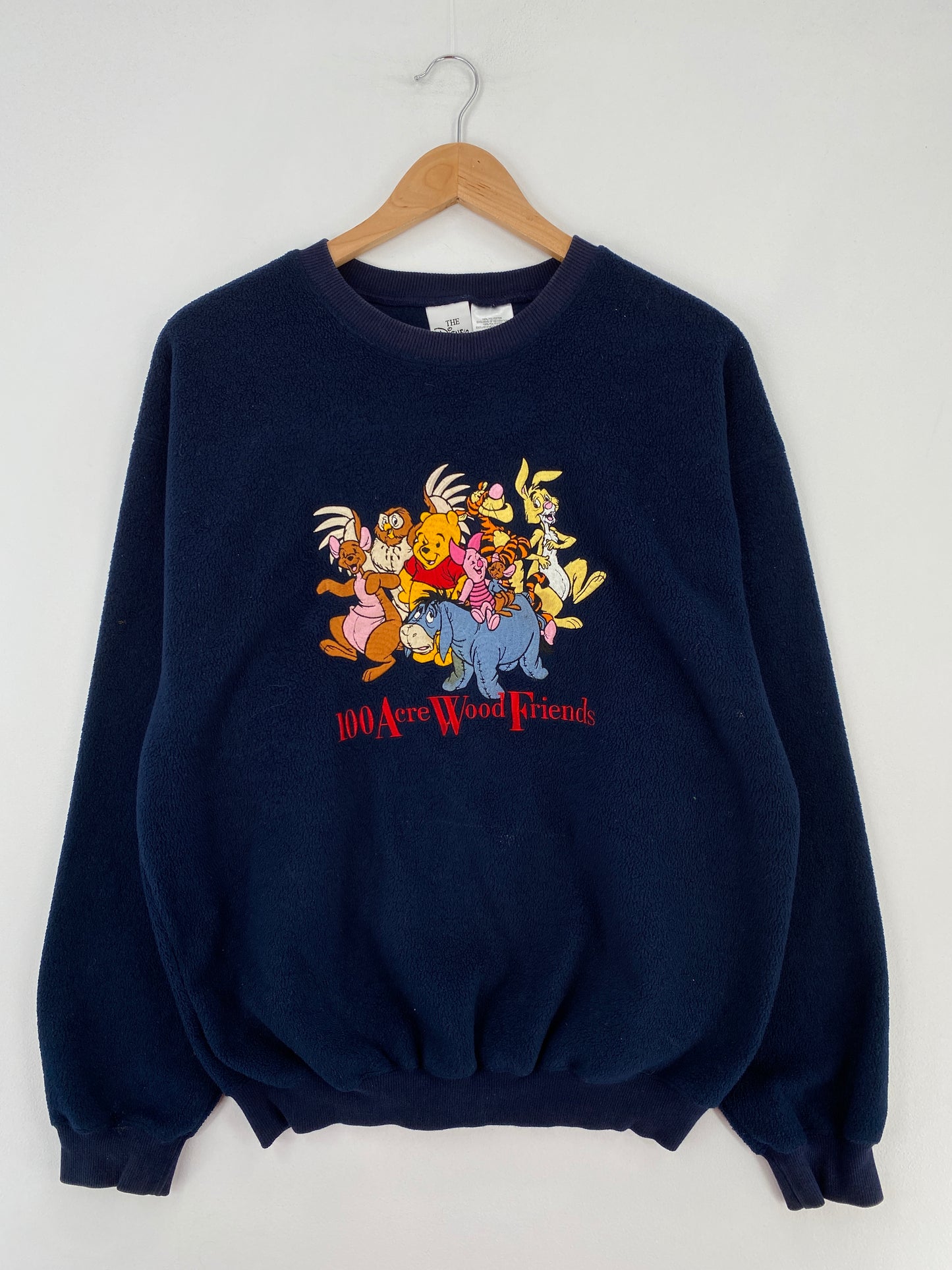 00' DISNEY WINNIE THE POOH Size S Vintage Fleece / E2200S
