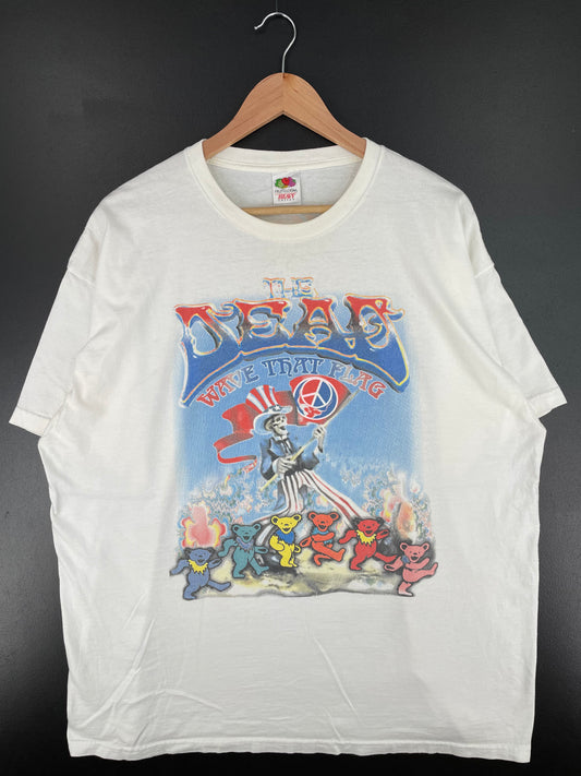 2004 GRATEFUL DEAD Size XXL Vintage Music Tour T-Shirt / A2112