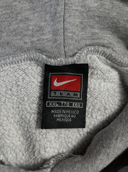 00' NIKE x INDIANA Size XXL College Vintage Hoodie Sweat-Shirt / A9341