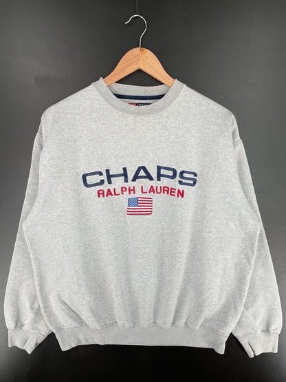 00' CHAPS RALPH LAUREN Size M Vintage Sweat-shirt / A407