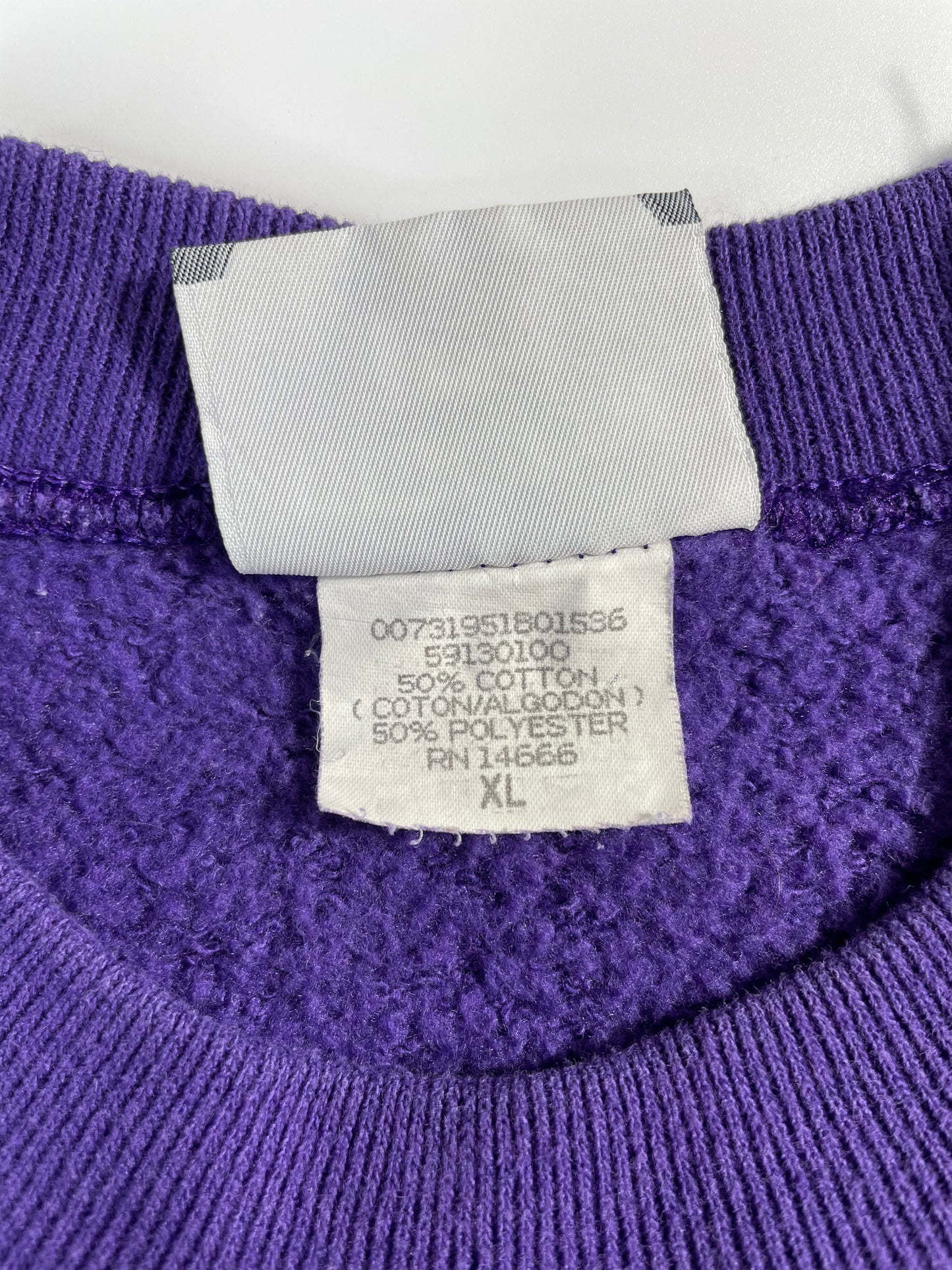 1996 NORTHWESTERN ROSE BOWL Made in USA Size XL Vintage College Sweat-shirt / A1547
