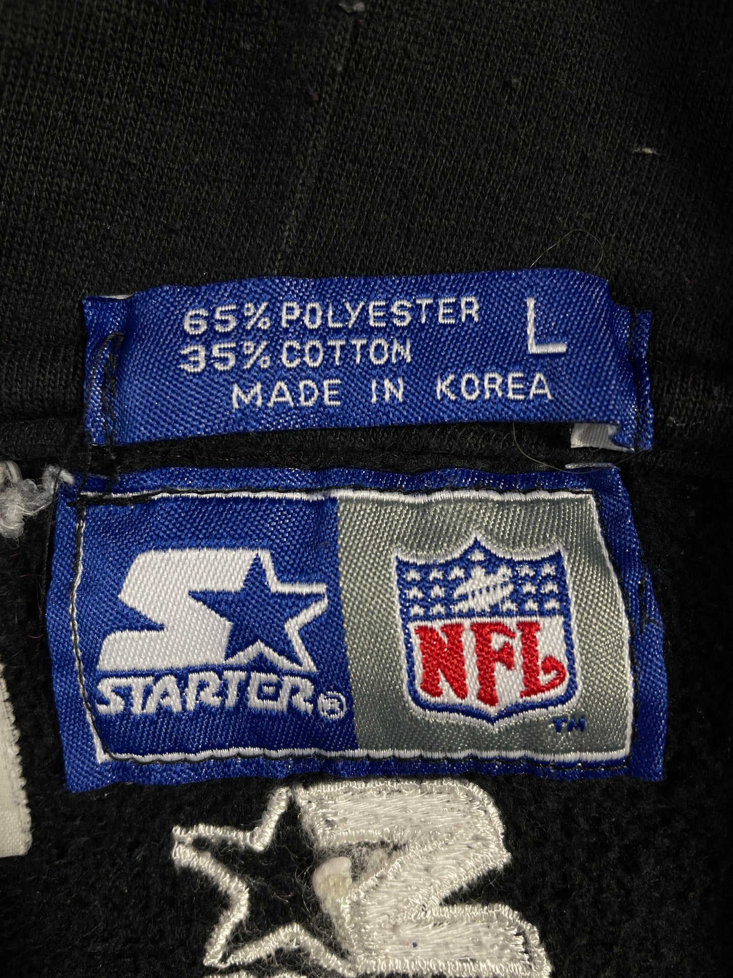 90’s STARTER x NEW YORK GIANTS Size L NFL Double Hoodie Sweat-Shirt / A9766