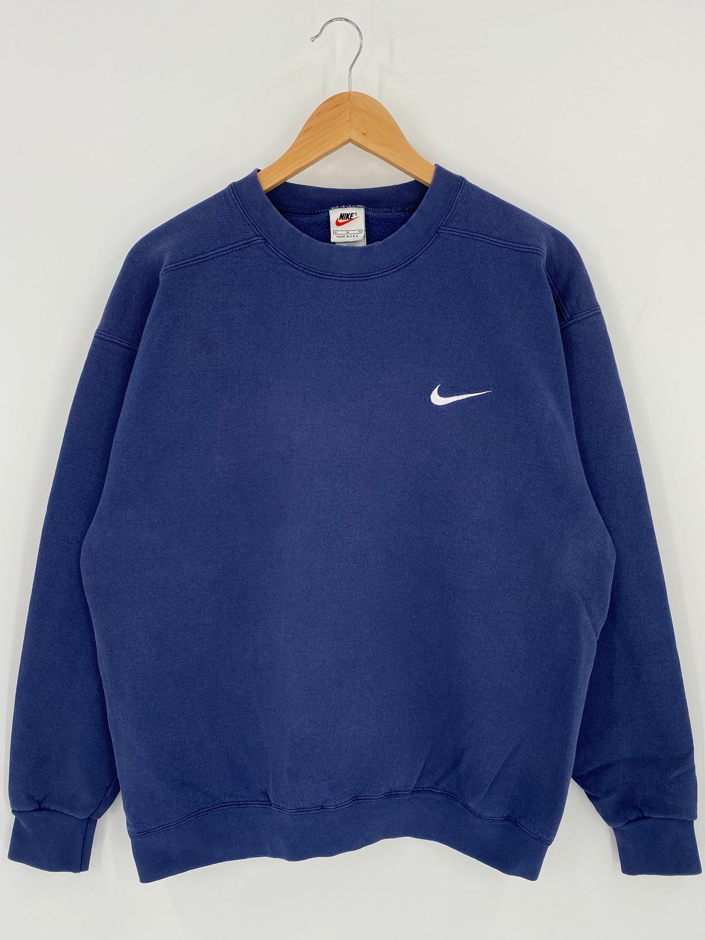 90's NIKE MINI SWOOSH Made in USA Size M Vintage Sweat-Shirt / K6664