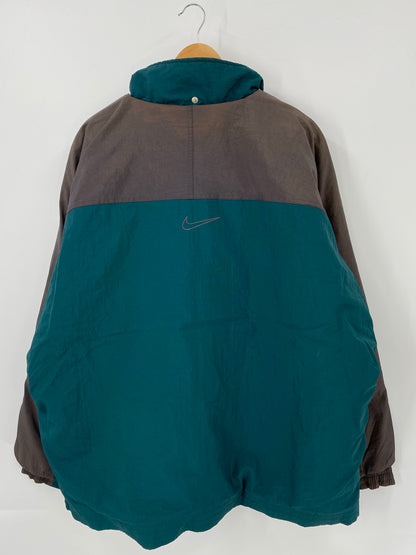 90’s NIKE AIR Size XL Vintage Half Zip Nylon Jacket  / K4835