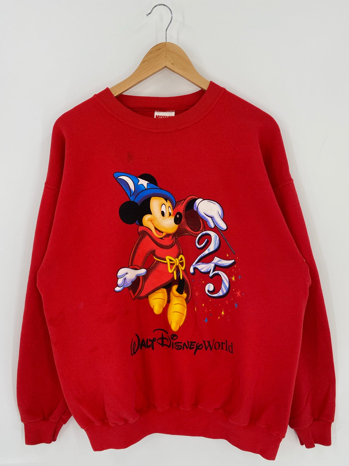 90's DISNEY MICKEY Made in USA Size XL Vintage Sweat-Shirt /K5496