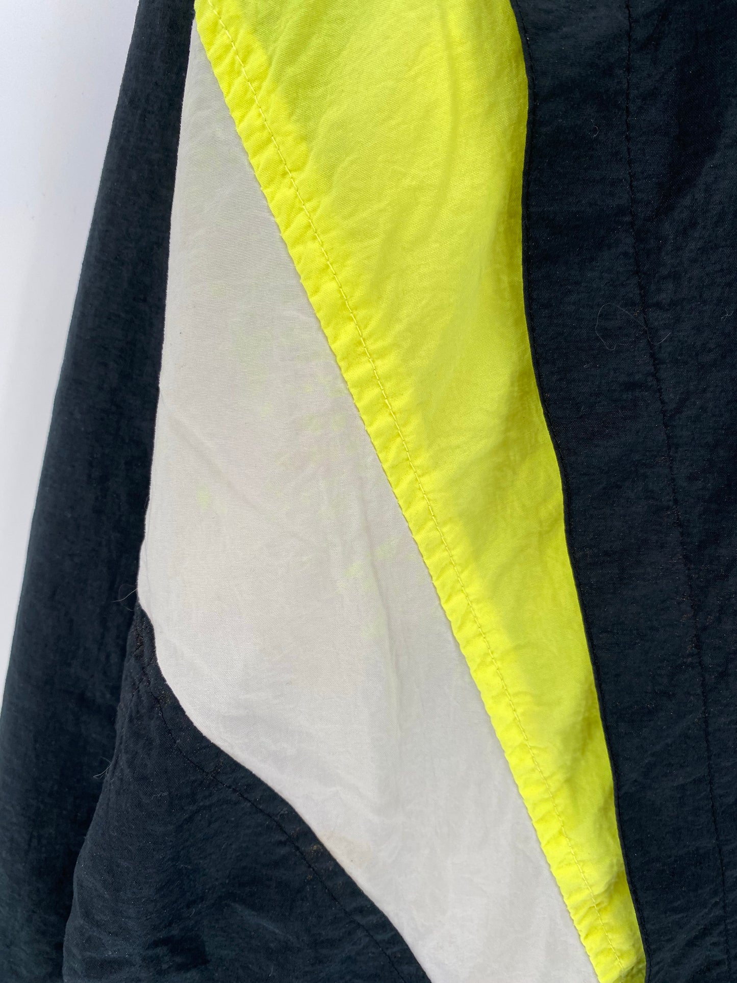 90’s NIKE Silver Tag Size L Vintage Zip-up Nylon Jacket  / 8728