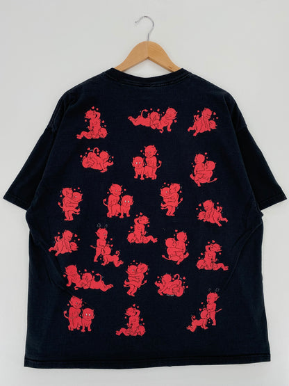 1992 DEVIL SEX POSITIONS Size XXL Vintage T-Shirt / A1925