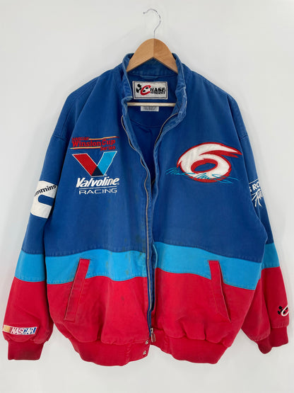 Vintage NASCAR VOLVOLINE  Size XL Racing Jacket/ K5983
