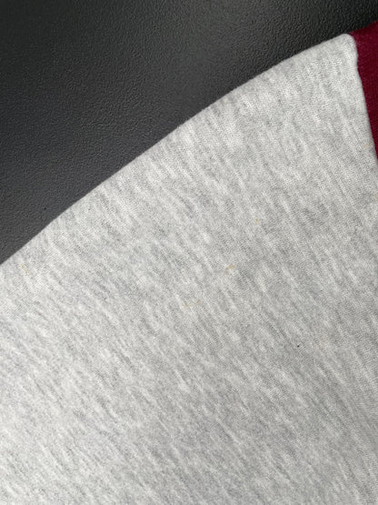 90's SAN FRANCISCO 49ERS Made in USA Size XL Vintage NFL Half Zip-up Sweat-shirt / A1555