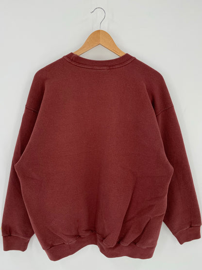 90's NIKE MINI SWOOSH Made in USA Size L Vintage Sweat-Shirt / K6701