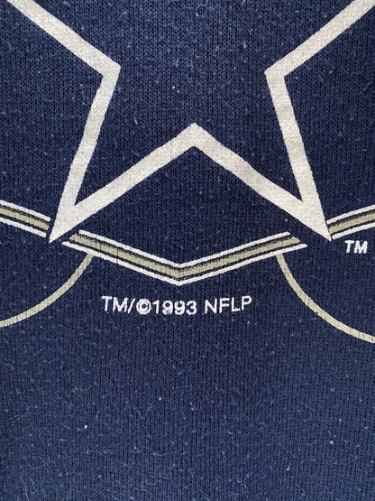 1993 DALLAS COWBOYS Size XL Vintage NFL Sweat-Shirt / K5488