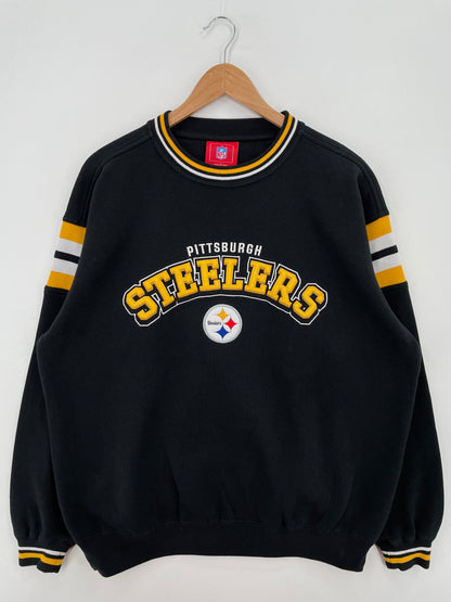 Vintage PITTSBURGH STEELERS Size L NFL Sweat-Shirts / A8027