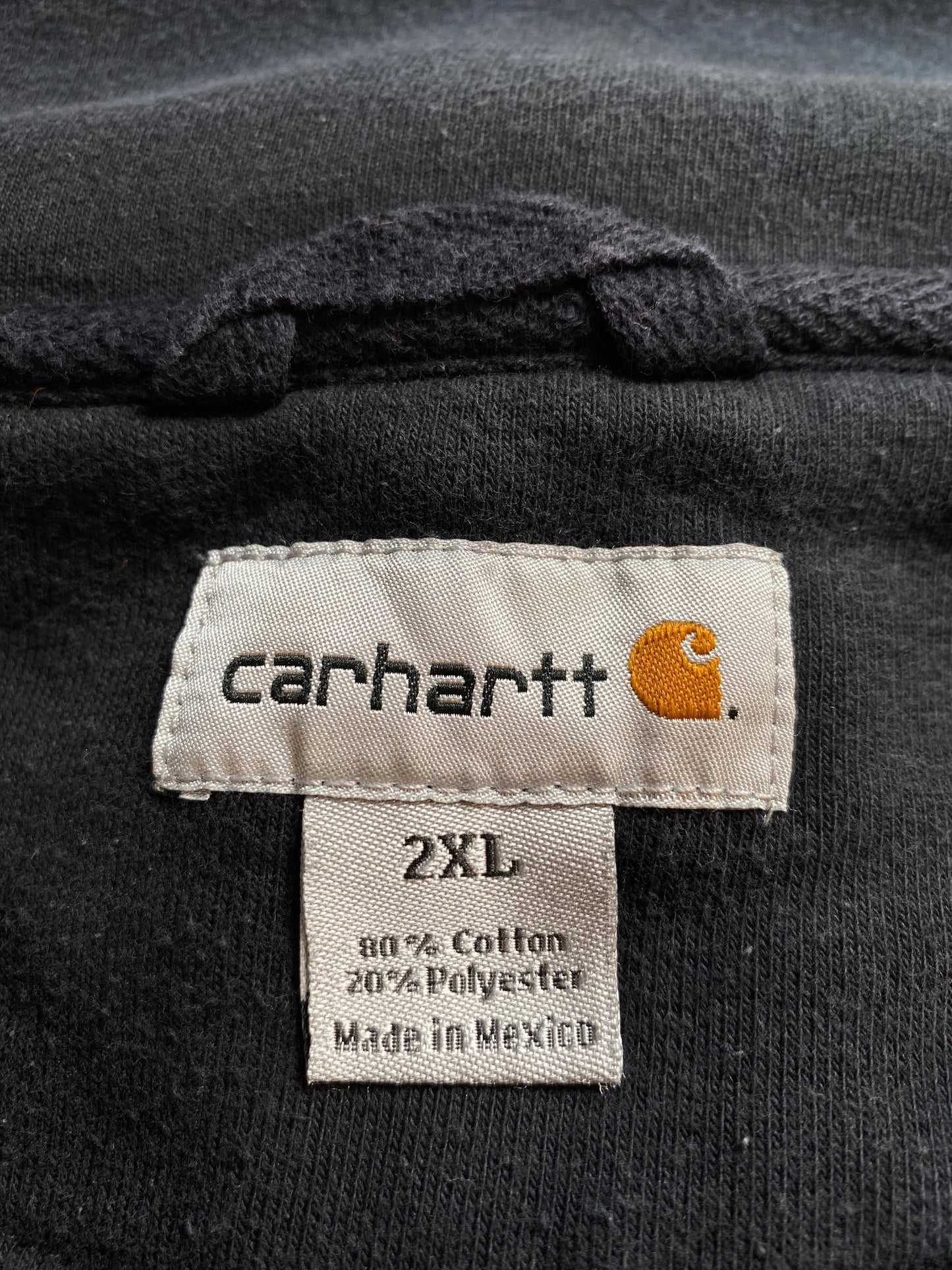 Vintage CARHARTT Size XXL Half-Zip Sweat-Shirt  / A1650