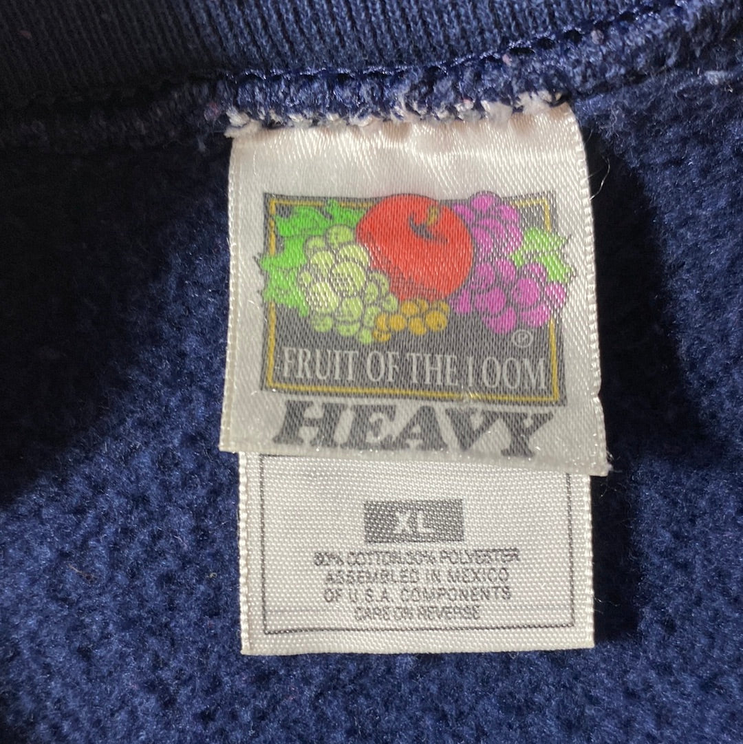 1998 CLEVELAND INDIANS Size XL Vintage MLB Sweat-shirt / E1886S