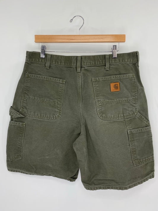 Vintage CARHARTT Size 36 Duck Shorts / K9051