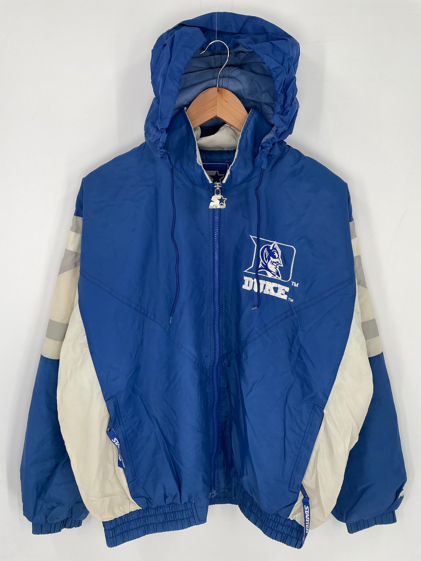 90’s STATER x DUKE Size M Hoodie Zip-up Nylon Jacket  / K8294