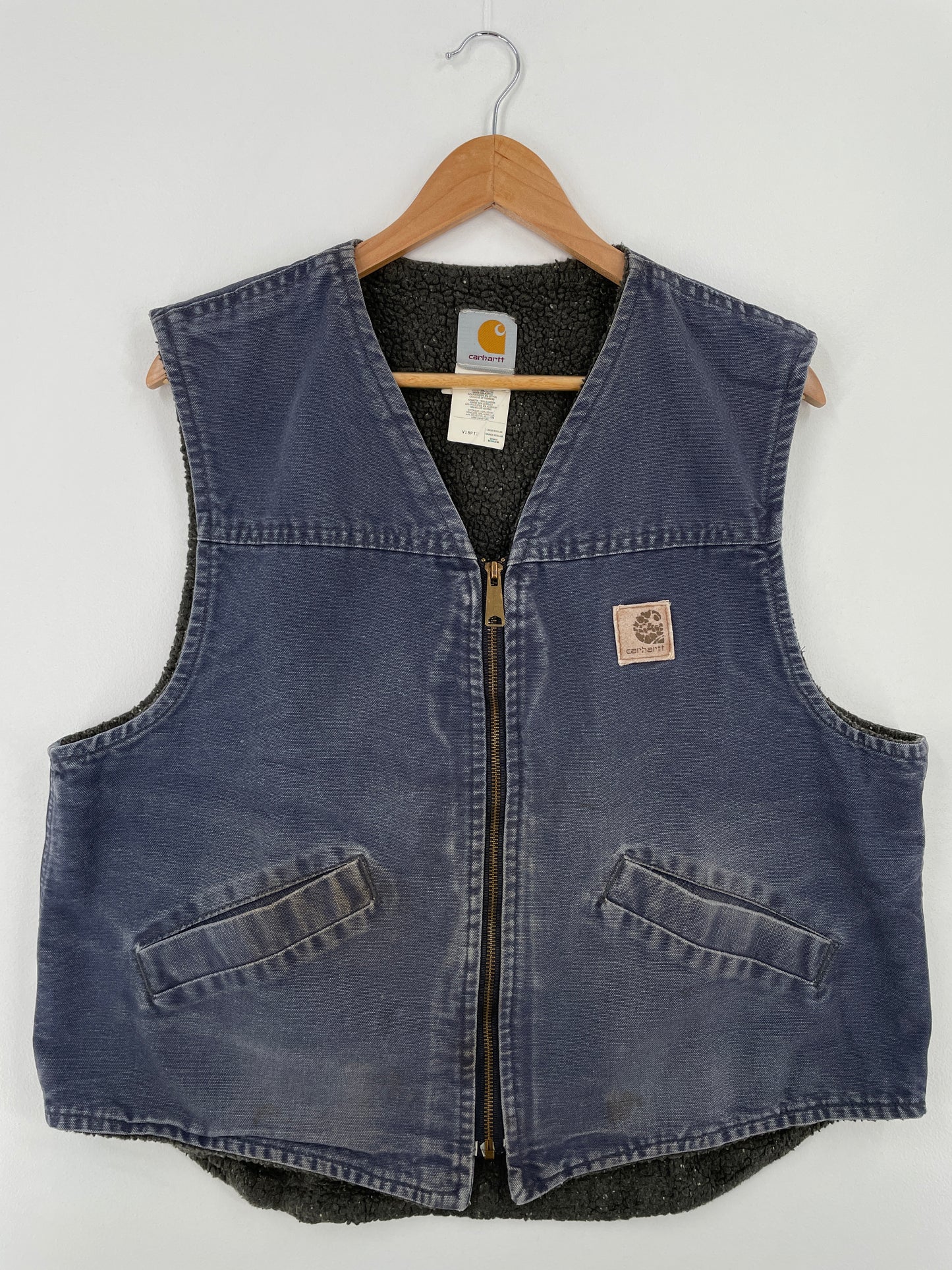 Vintage CARHARTT Made in USA Size L Duck Vest / A8646