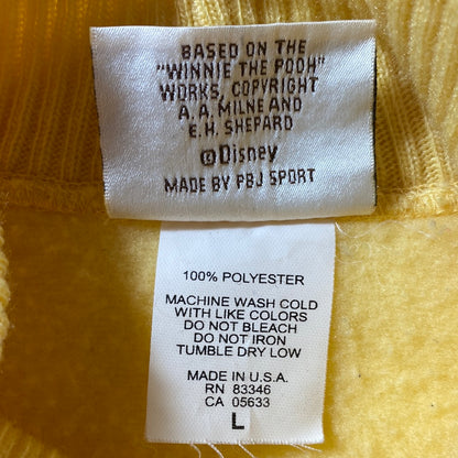 90's DISNEY WINNIE THE POOH Made in USA Size L Vintage Fleece / E2202S