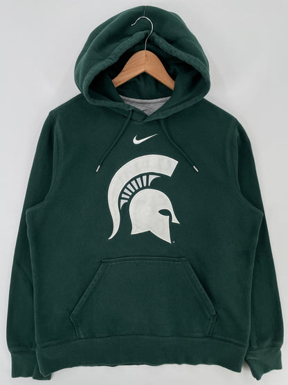 Vintage NIKE x MICHIGAN STATE Size L College Hoodie Sweat shirt / E4304S