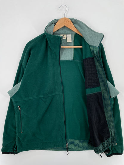 90’s NIKE ACG Size L Zip Up Fleece Jacket / E820