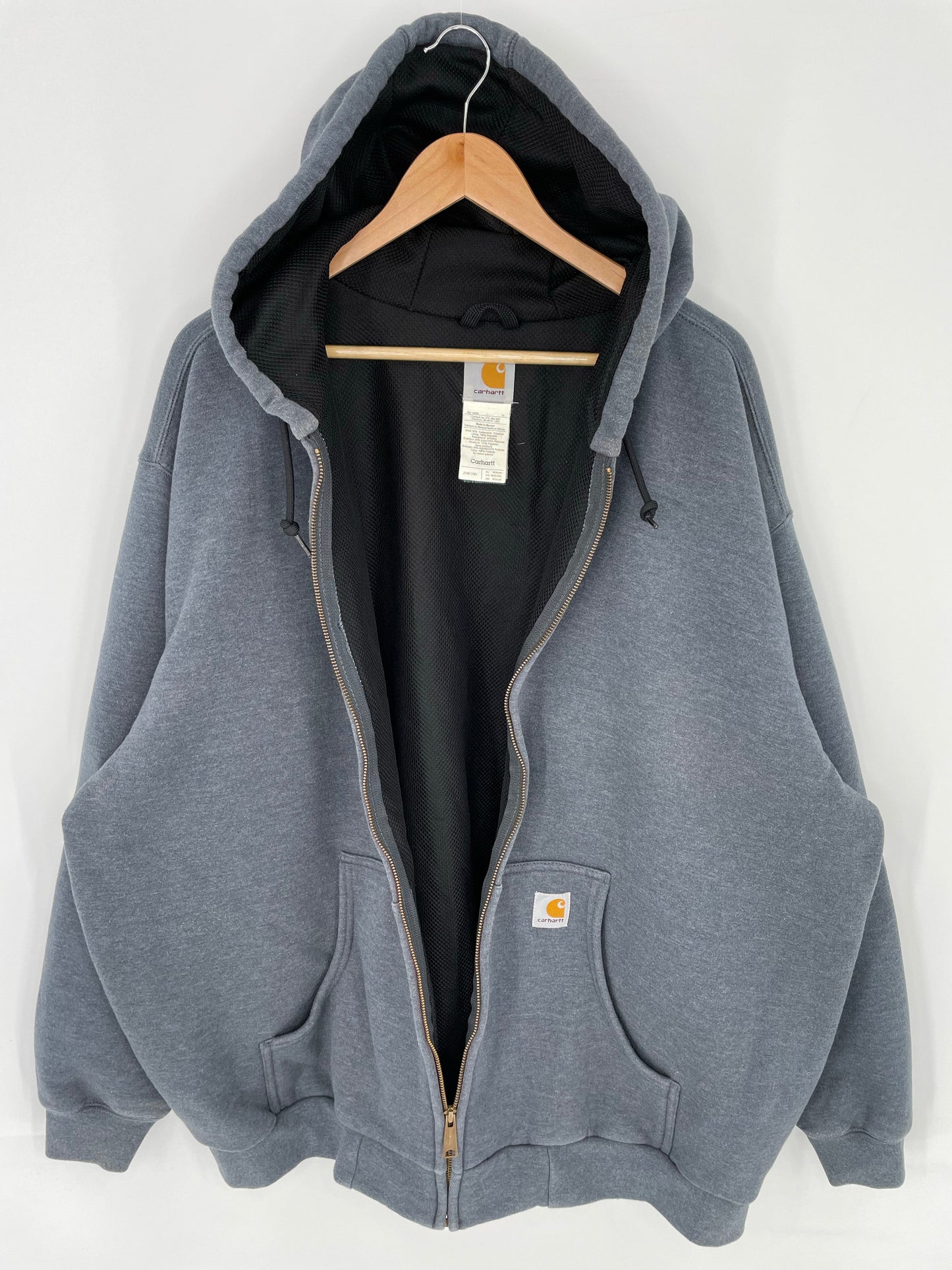 .Vintage CARHARTT Size XXXL Zip-up Hoodie Sweat-Shirt / A8888