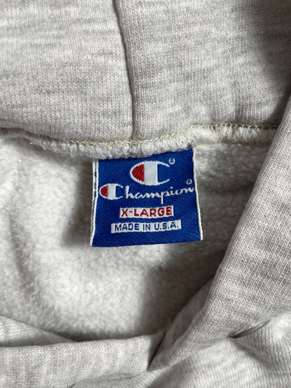 90's CHAMPION x PURDUE Made in USA Size XL Vintage College Hoodie Sweat-shirt / E2896S