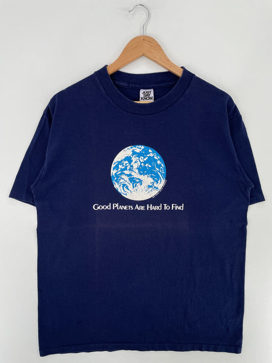 Vintage GOOD PLANETS ARE HARD TO FIND Size XL T-Shirt / E4662T