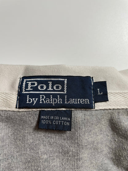 90's POLO RALPH LAUREN Size L Vintage Rugby-Shirt / A8629